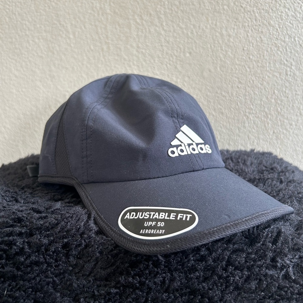 New Black Adidas Fitted Hat